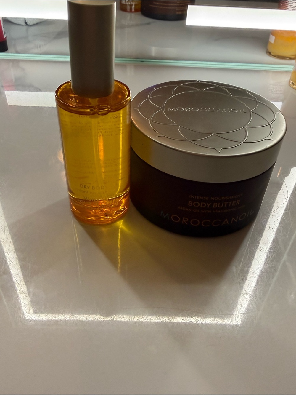 Moroccanoil Intense Nourishing Body Butter & Dry Body Oil